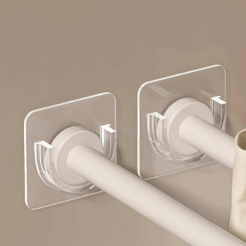 Home Decor Curtain - Supports de tringle à rideaux transparents