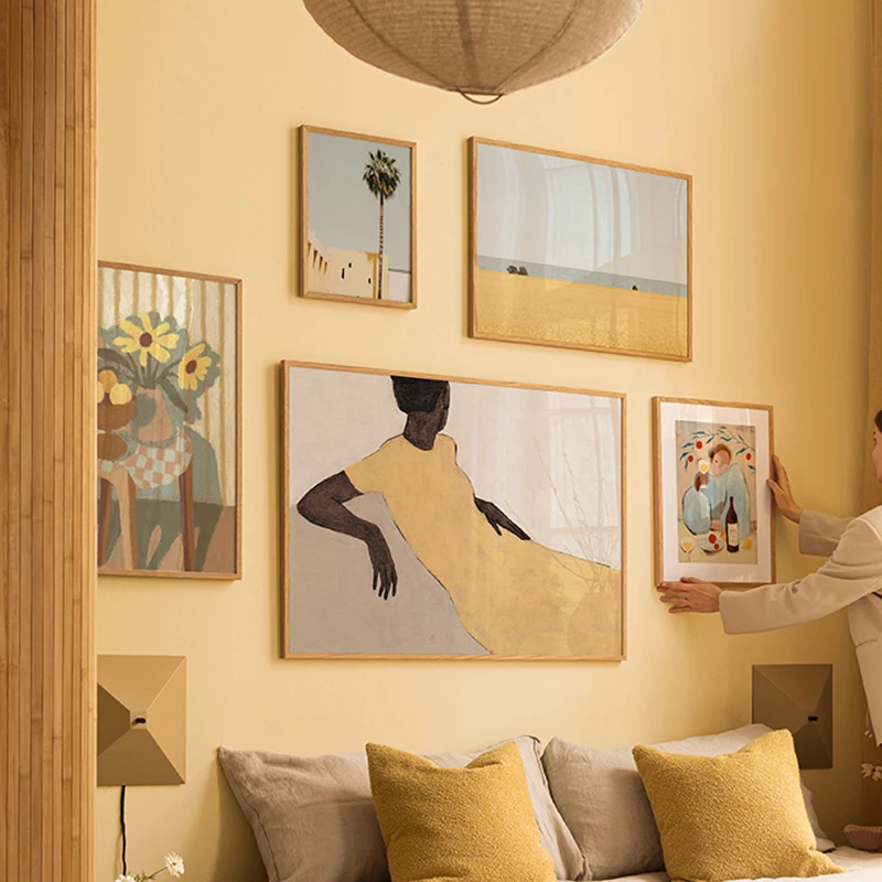 Home Decor Pt - Affiche murale Femme Africaine sur la