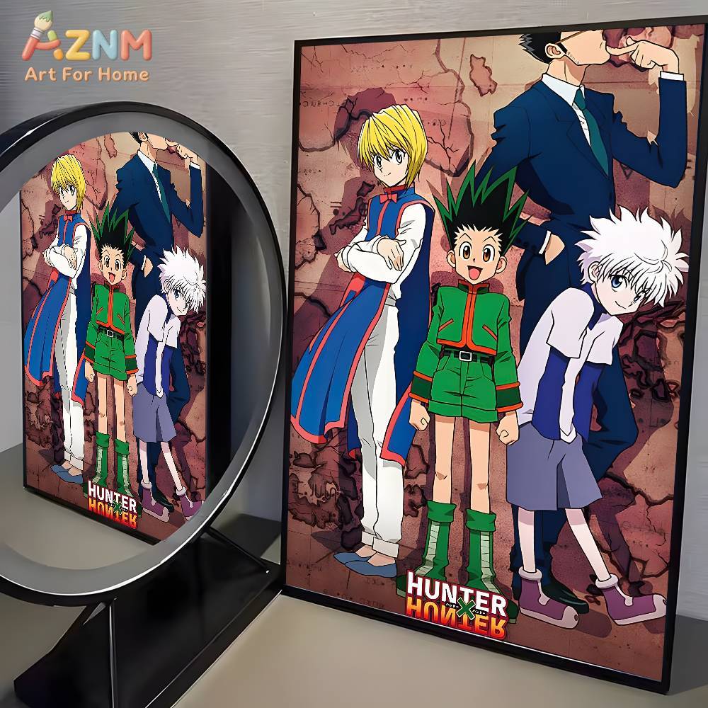 Home Decor Scrap - 1 pièce - Affiche d'anime Hunter