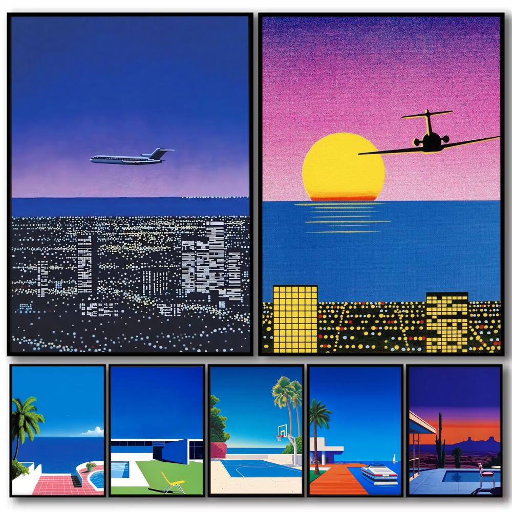 Geometric Wall Art - H-hiroshi Nagai – peinture artistique sans