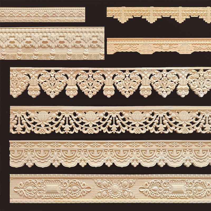 Home Decor Wall Molding - Moulage de meubles décoratifs en bois,