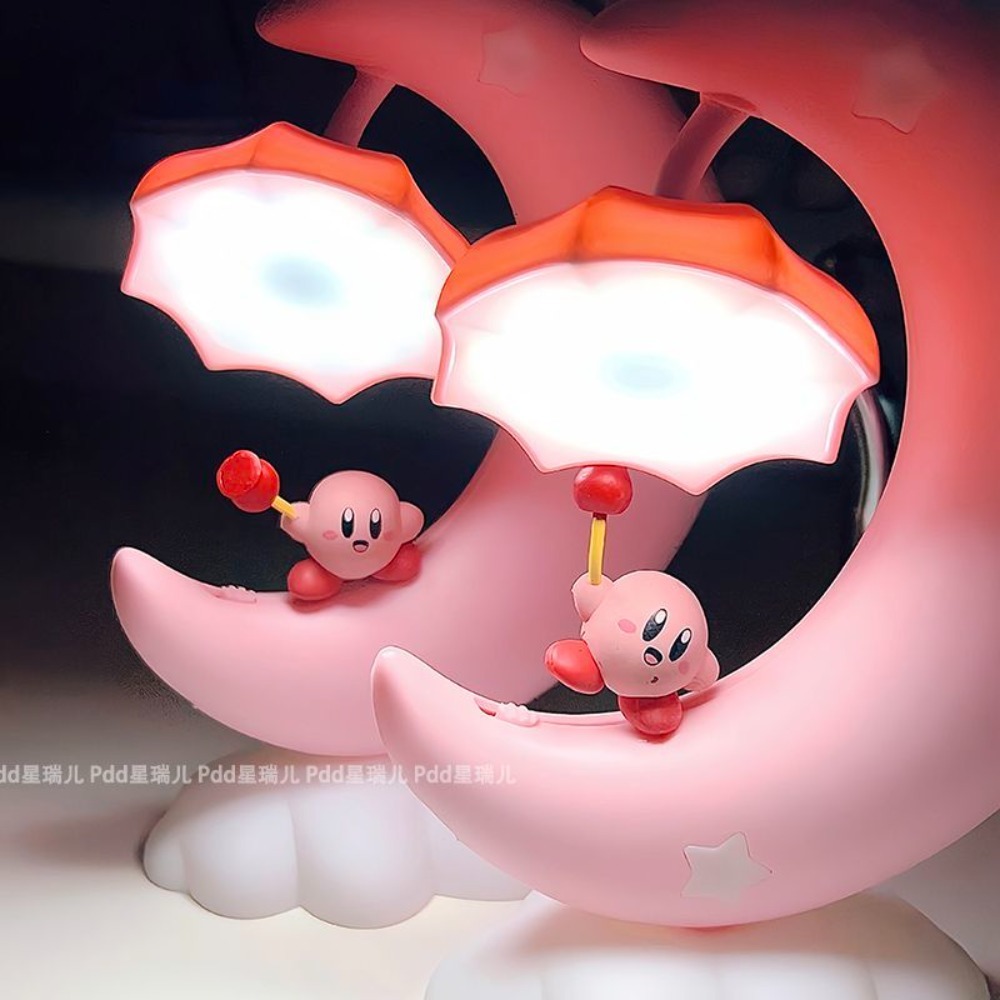 Home Decor Online - Veilleuse Lunaire Kirby Mignonne, Lampe de