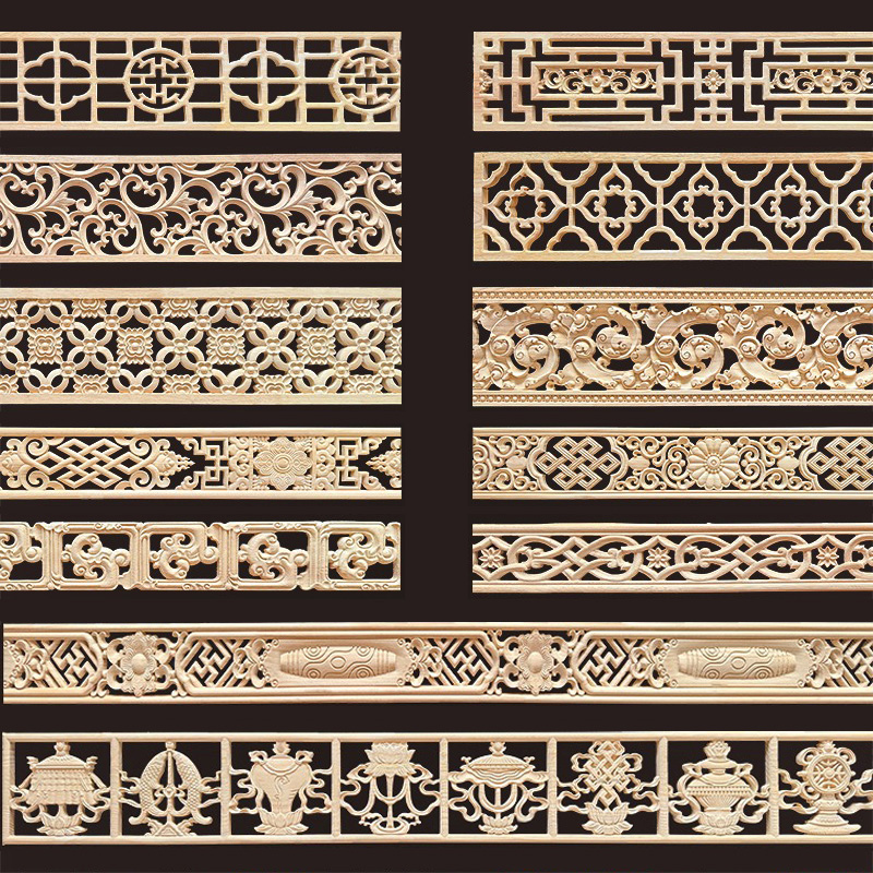 Home Decor Wall Molding - Moulage décoratif en bois sculpté, coin