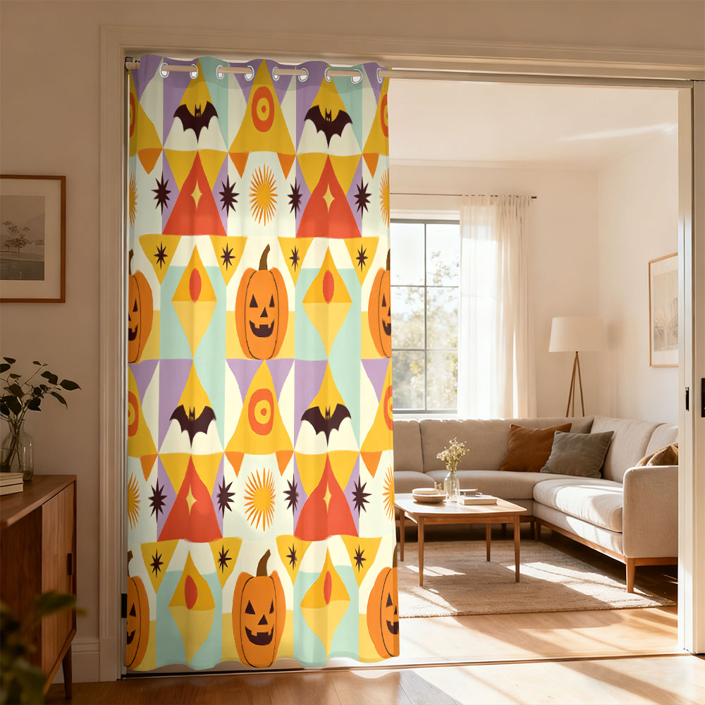 Home Decor Curtain - 1 pièce Rideau à boucle unique