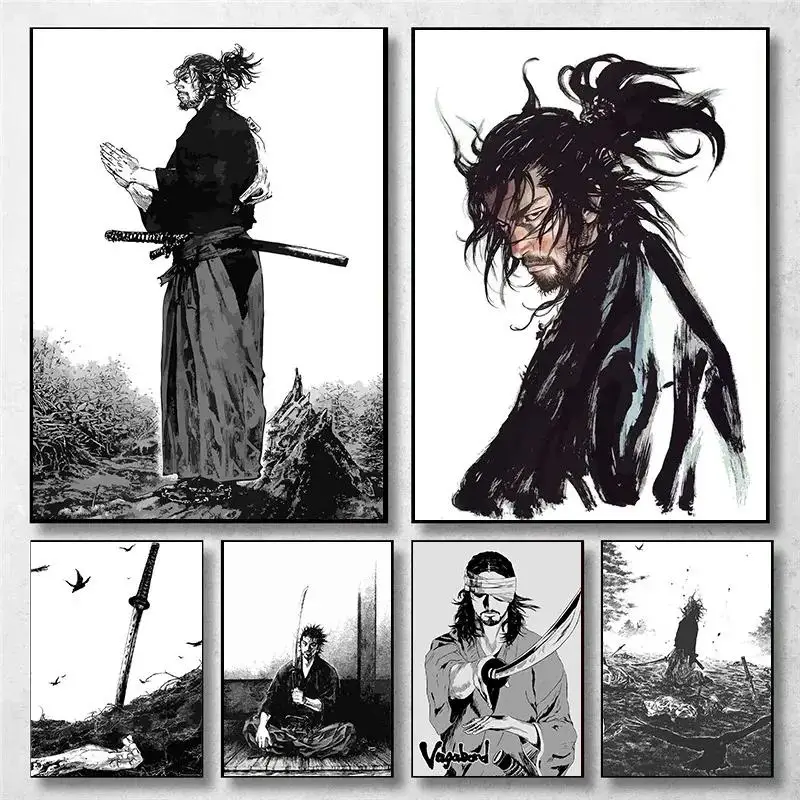 Affiche murale vintage d'anime - Geometric Wall Art avis et prix