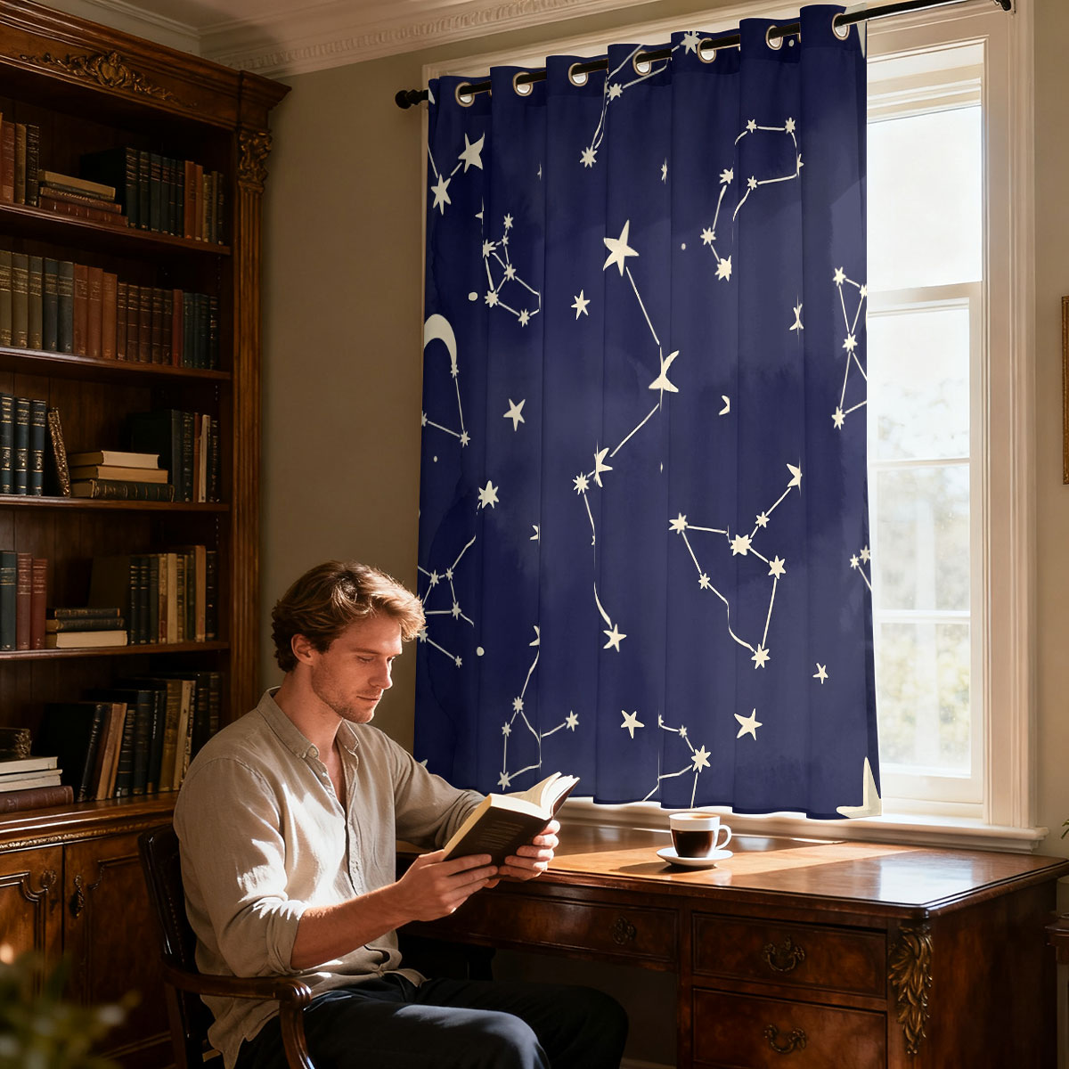 1 rideau rétro à motif floral  - Home Decor Curtain avis et prix