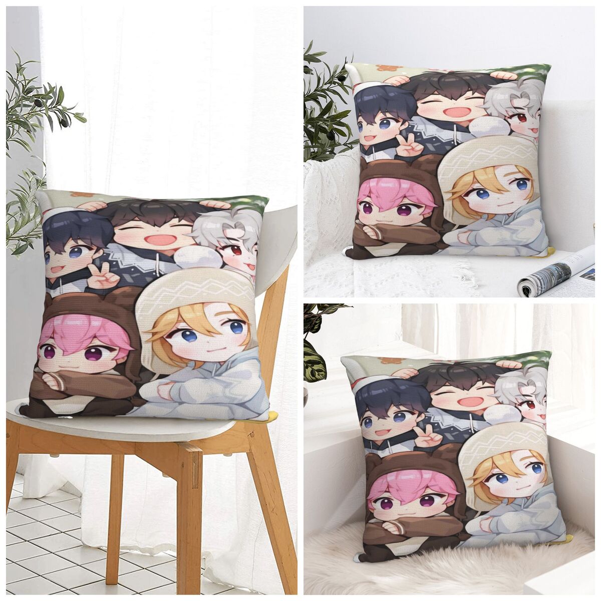 Kpop PLAVE Caligo Pt taie d'or - Home Decor Pt avis et prix