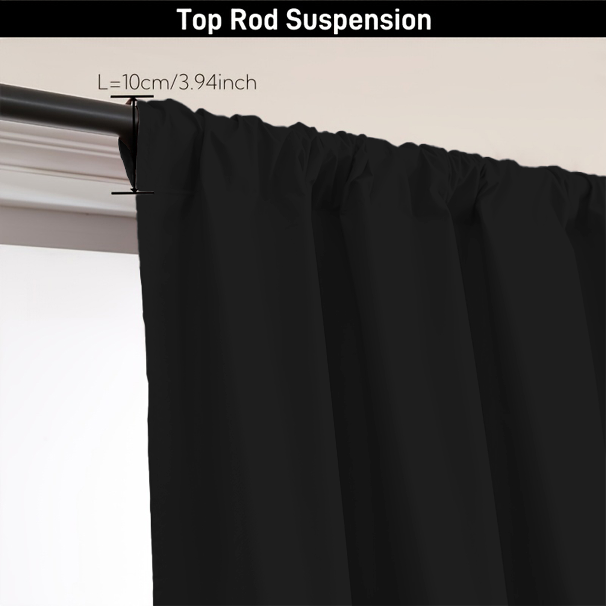 1 pièce de rideau occultant si - Home Decor Curtain avis et prix