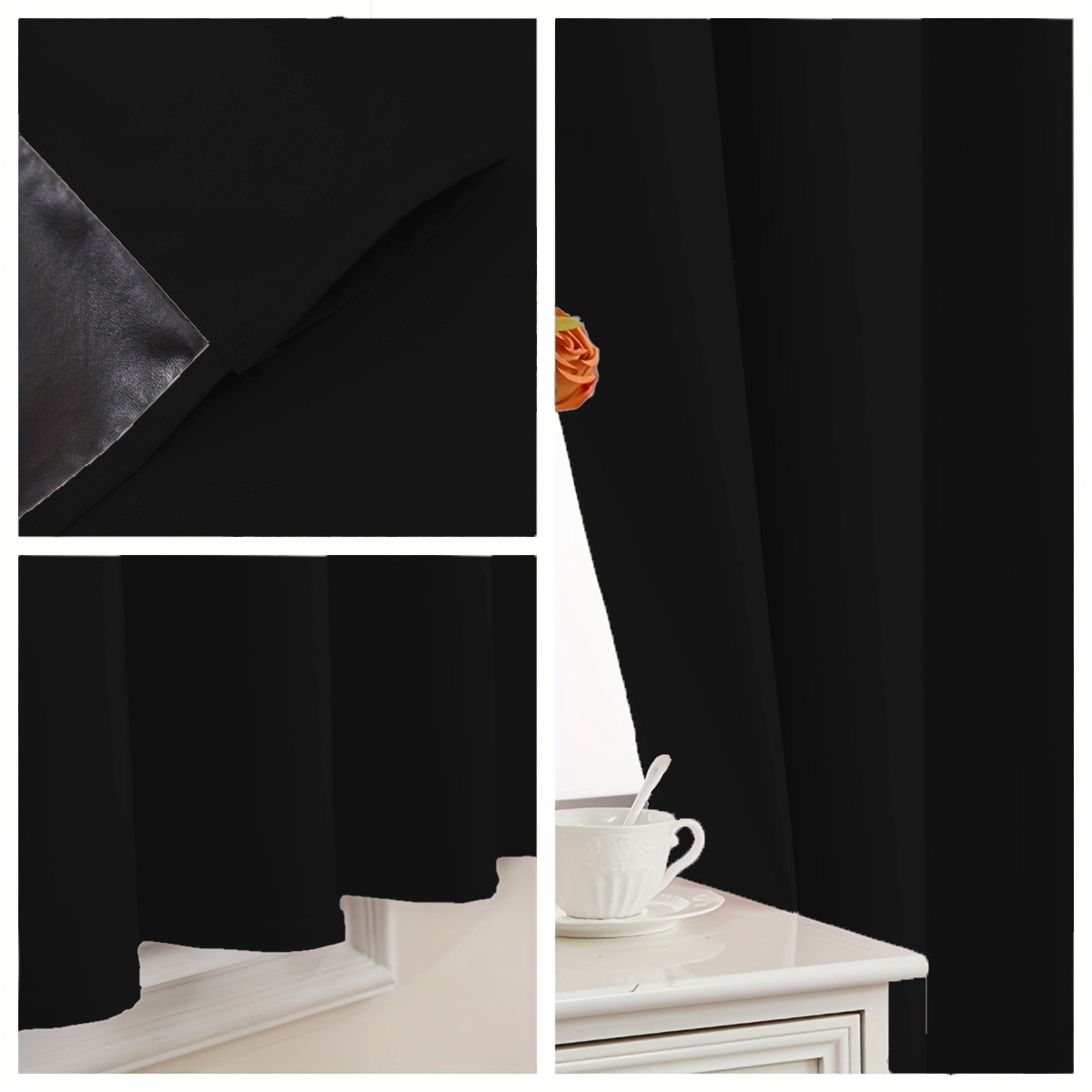 1 pièce de rideau occultant si - Home Decor Curtain avis et prix