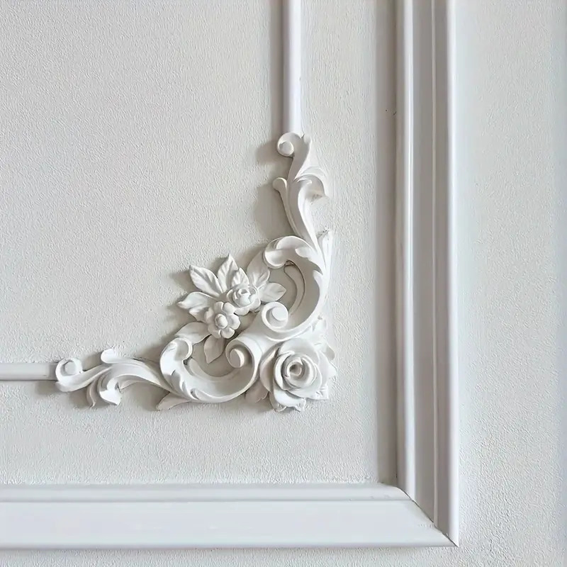 Moulage d'angle floral en poly - Home Decor Wall Molding avis et prix