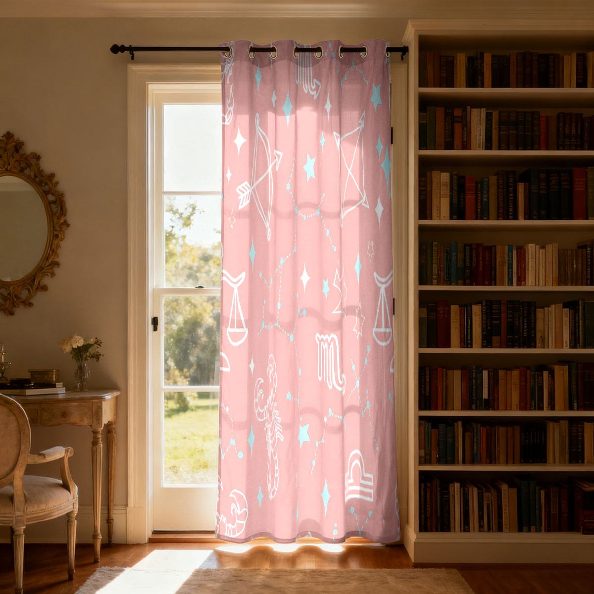 1 rideau à boucle unique impri - Home Decor Curtain avis et prix