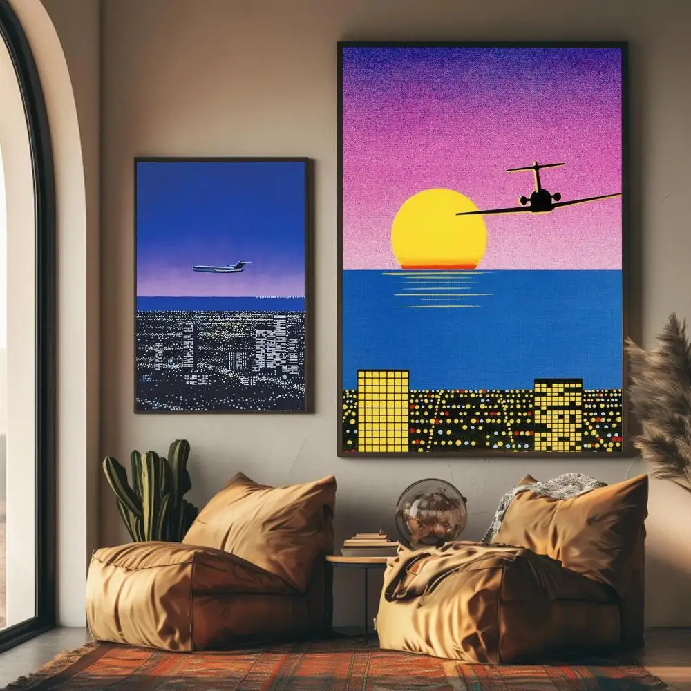 H-hiroshi Nagai – peinture art - Geometric Wall Art avis et prix
