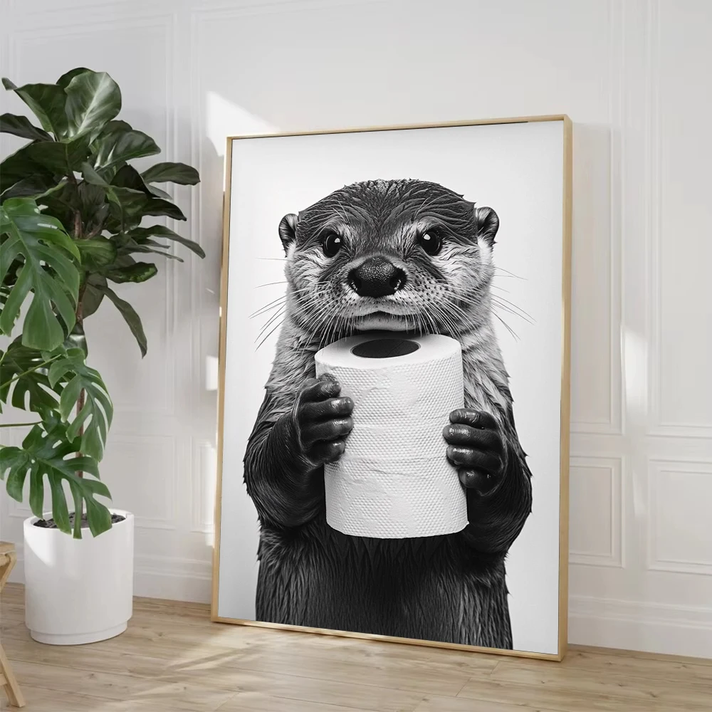 Affiche sur toile avec vache d - Home Decor Scrap avis et prix