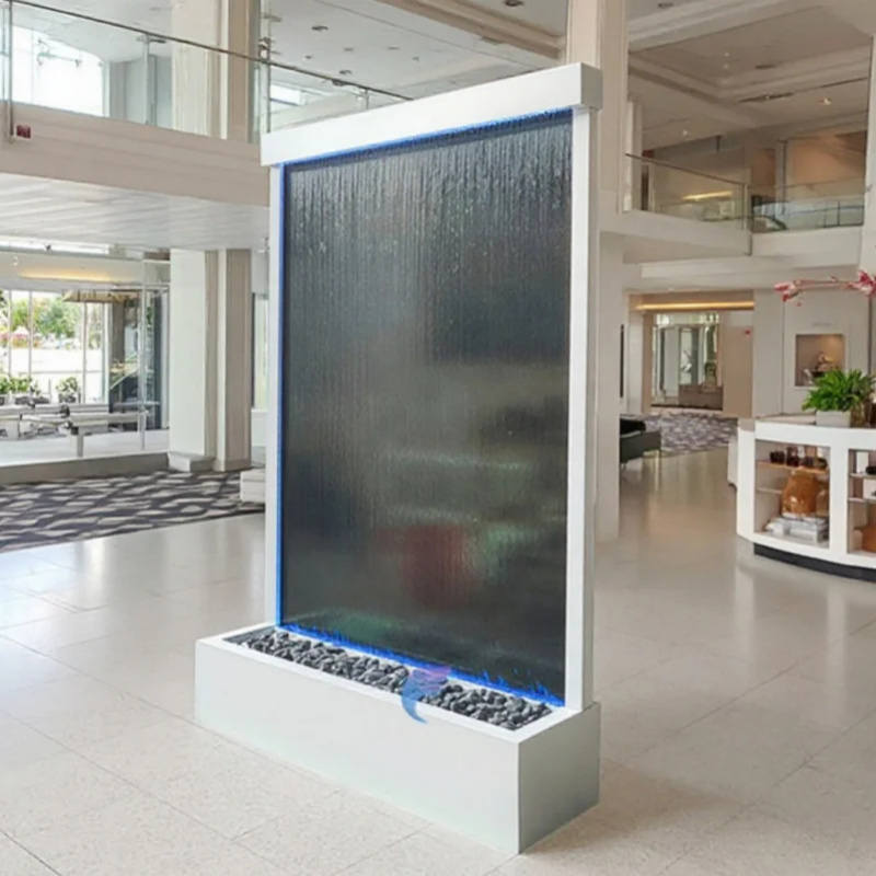 Fontaine cascade sur pied en a - Flooring Home Decor avis et prix