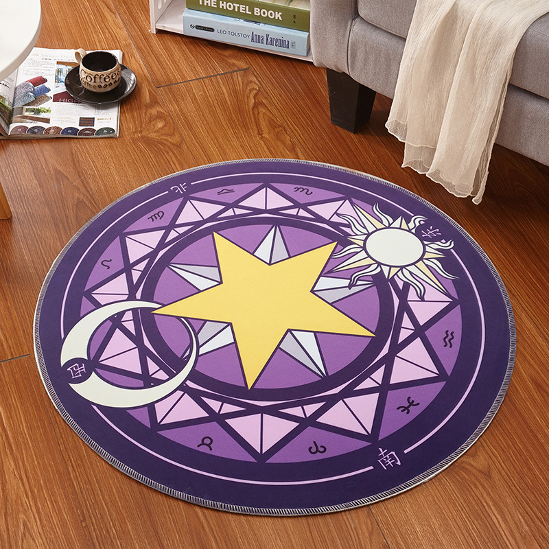 Tapis rond Anime Card Captor S - Flooring Home Decor avis et prix