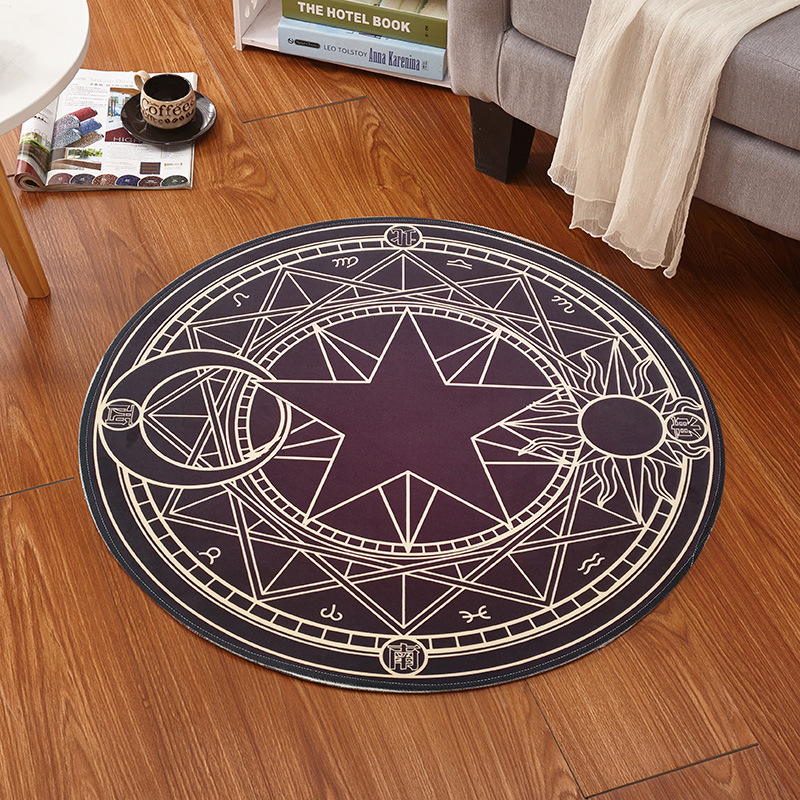 Tapis rond Anime Card Captor S - Flooring Home Decor avis et prix
