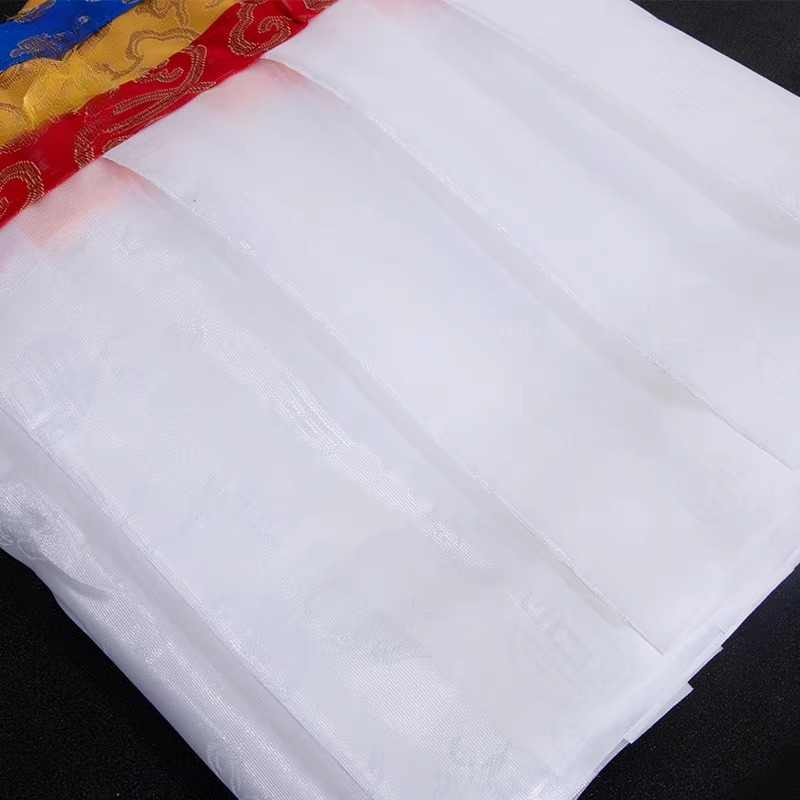 Rideau de Style tibétain blanc - Home Decor Curtain avis et prix