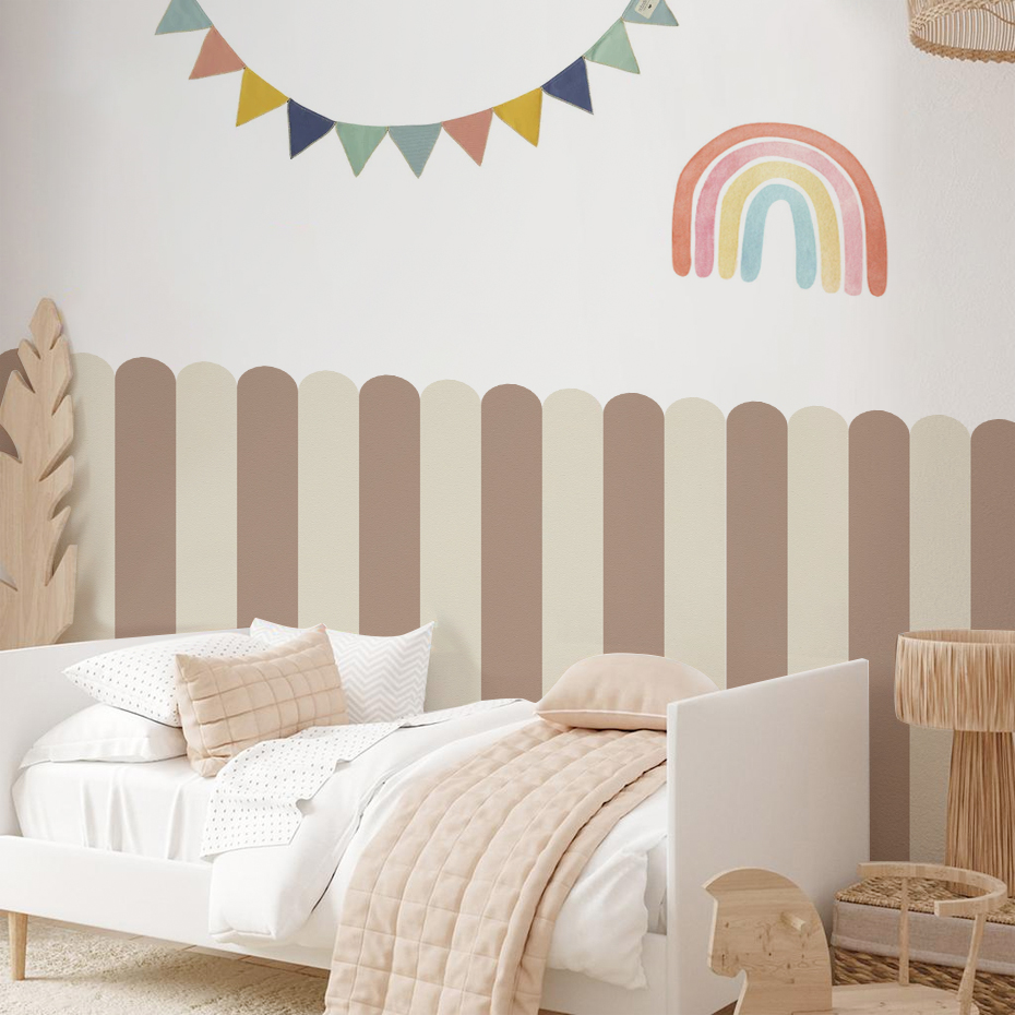 Papier peint en Arc à rayures  - Flooring Home Decor avis et prix