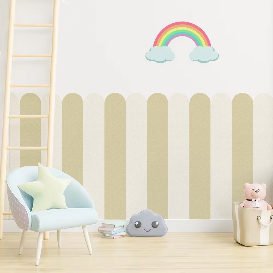 Papier peint en Arc à rayures  - Flooring Home Decor avis et prix