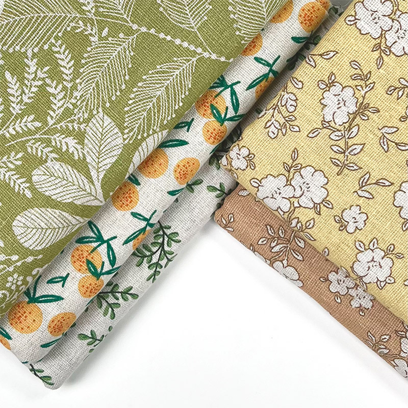 Tissu imprimé en mélange de co - Home Decor Curtain avis et prix